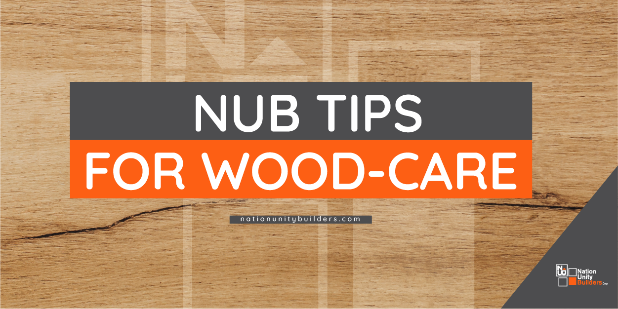 You are currently viewing NUB tips for wood care